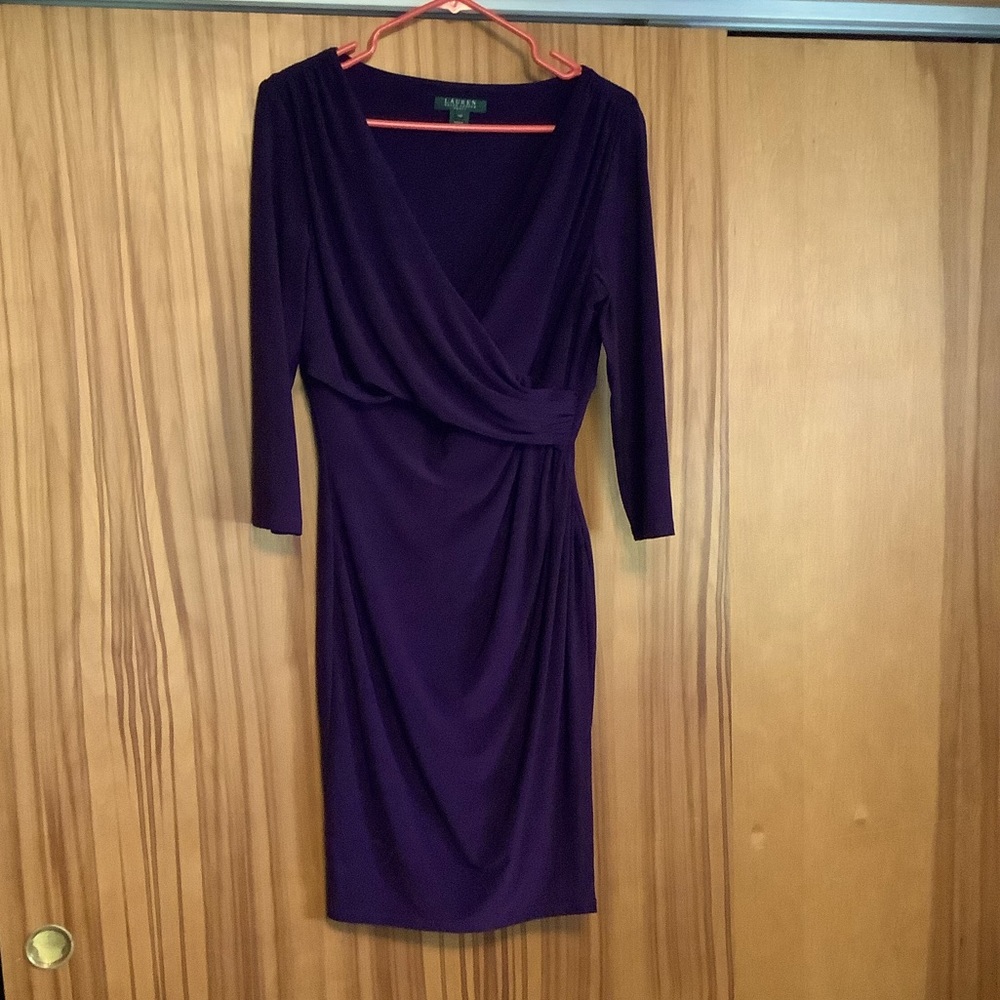 Ralph Lauren Purple Dress